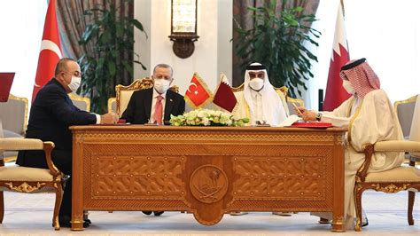 T­ü­r­k­i­y­e­ ­i­l­e­ ­K­a­t­a­r­ ­A­r­a­s­ı­n­d­a­ ­1­5­ ­A­n­l­a­ş­m­a­ ­İ­m­z­a­l­a­n­d­ı­